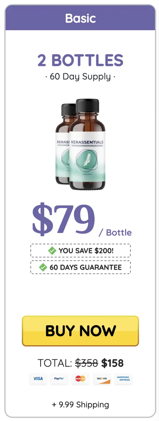 Kerassentials order one bottle